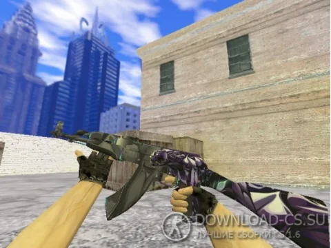 Модель AK-47 «Pantera» для CS 1.6