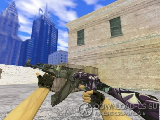 Модель AK-47 «Pantera» для CS 1.6
