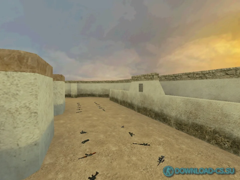 Карта fy_alcanic для КС 1.6
