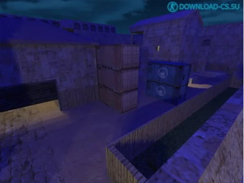 Карта cs_midnight_assault для CS 1.6