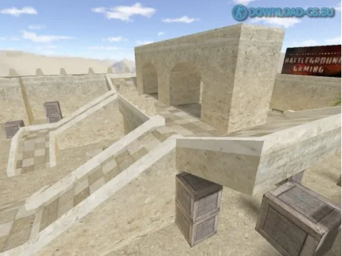 Карта awp_battleground_dust для CS 1.6