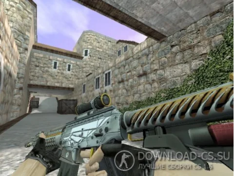 Модель HD SG 553 «Aerial» для CS 1.6