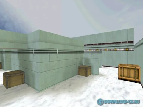 Карта fy_snowgreen для КС 1.6