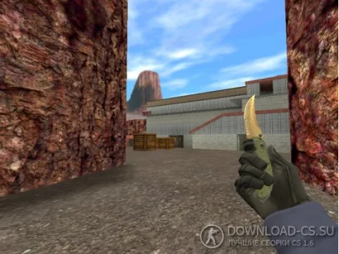 Модель ножа «Flip Knife | Lore» для CS 1.6