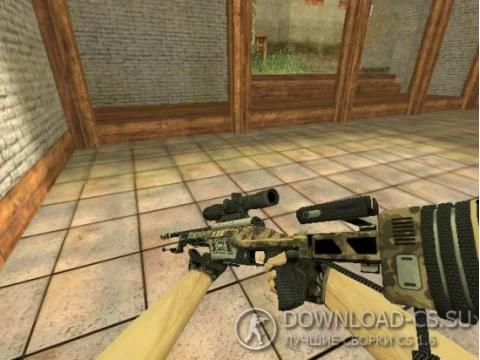 Модель HD SSG 08 «Comebacker» для CS 1.6
