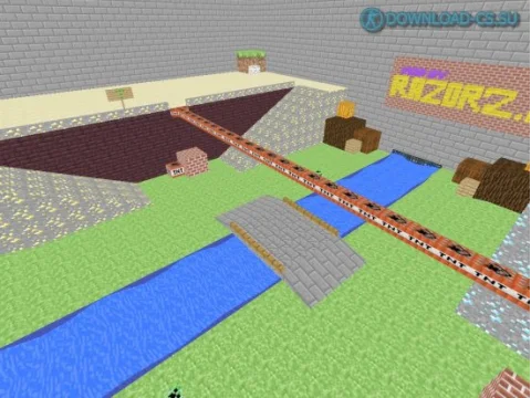 Карта 35hp_minecraft для CS 1.6