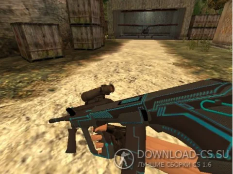 Модель HD AUG «Plasmax» для CS 1.6