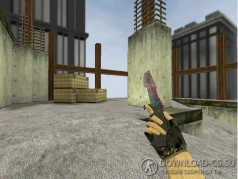 Модель ножа HD «Huntsman | Doppler Phase 1» для CS 1.6