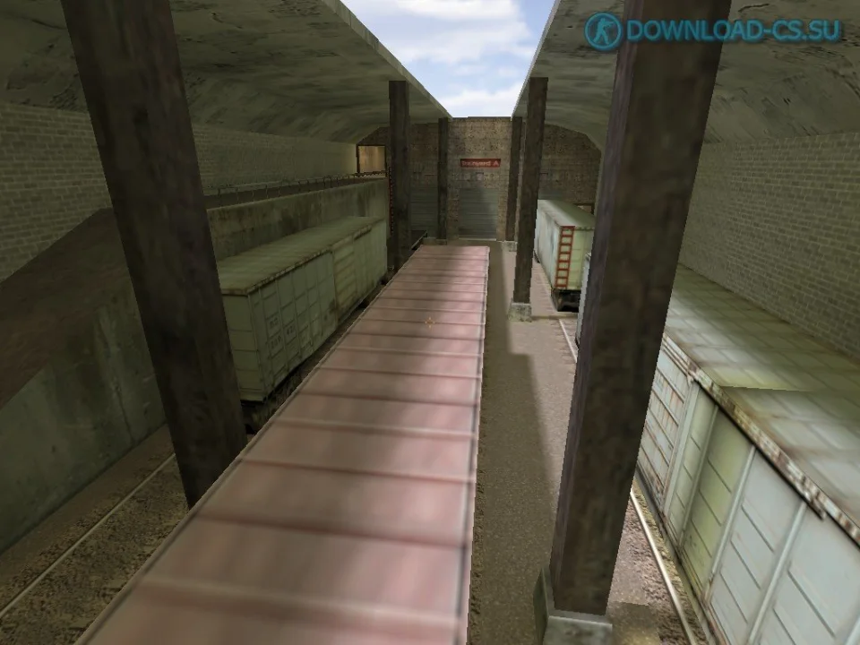 Карта de_train для CS 1.6