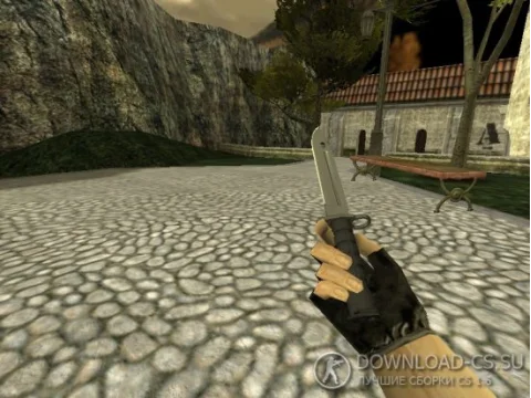 Модель ножа HD «Bayonet | Night» для CS 1.6