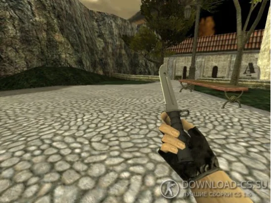 Модель ножа HD «Bayonet | Night» для CS 1.6