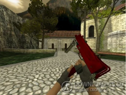 Модель MAC-10 «Карамельное яблоко» для CS 1.6