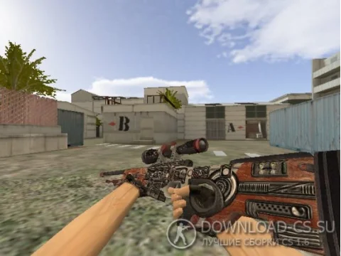 Модель HD AWP «Mars Trooper» для CS 1.6