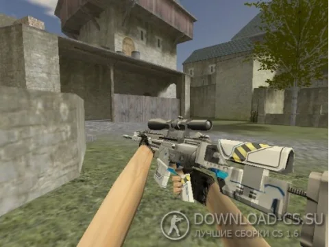 Модель HD SCAR-20 «Gemini» для CS 1.6