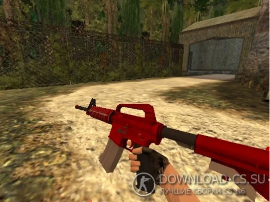 Модель HD M4A1-S «Hot Rod» для CS 1.6