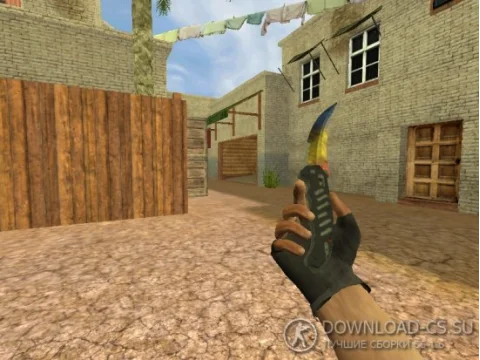 Модель ножа «Складной нож | Мраморный градиент» для CS 1.6