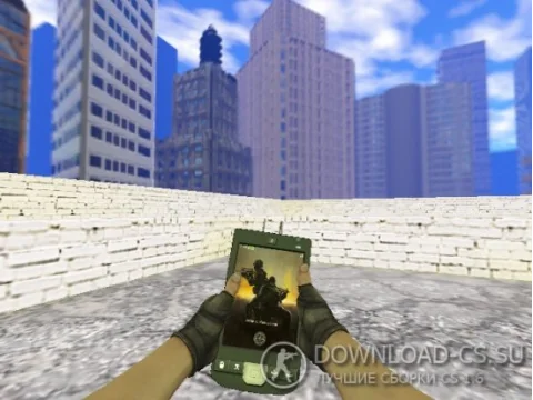 Модель C4 в виде планшета CS:GO для CS 1.6