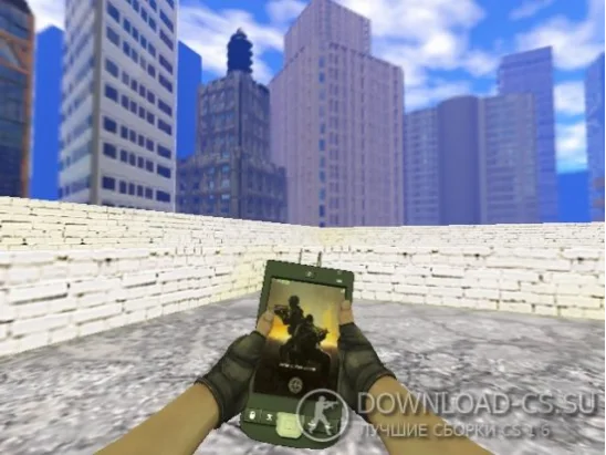 Модель C4 в виде планшета CS:GO для CS 1.6