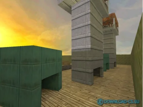 Карта fy_nightportfight для КС 1.6