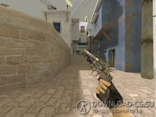 Модель HD R8 Revolver «Big Iron» для CS 1.6