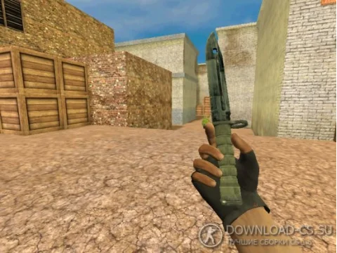 Модель ножа «Штык-нож M9 | Дамасская сталь» для CS 1.6