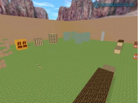 Карта aim_minecraft2 для CS 1.6