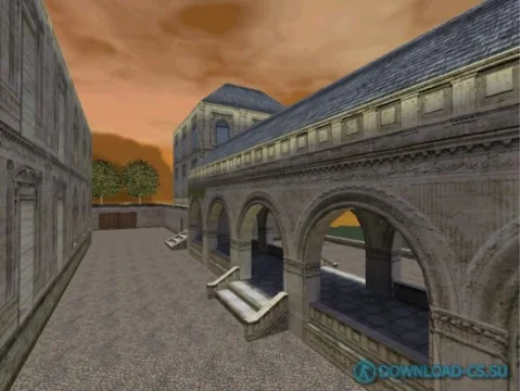Карта arthas_lost_chateau_v2 для КС 1.6