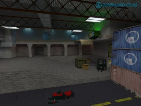 Карта cs_assault_snowed_day для CS 1.6