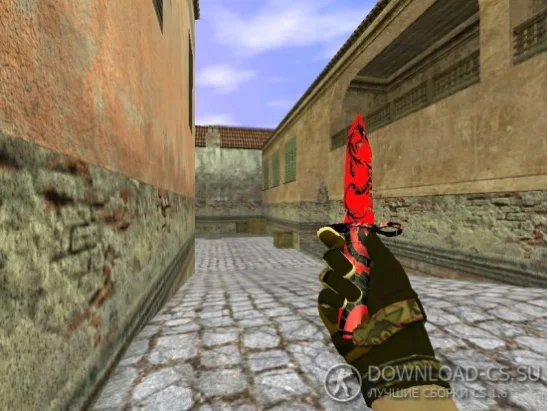 Модель ножа HD «M9 Bayonet | Dragon Soul» для CS 1.6