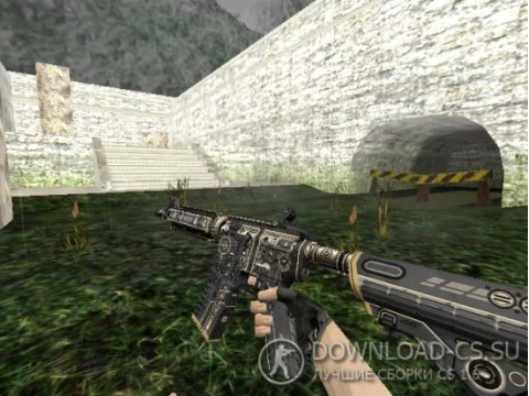 Модель HD M4A4 «Anti v2» для CS 1.6
