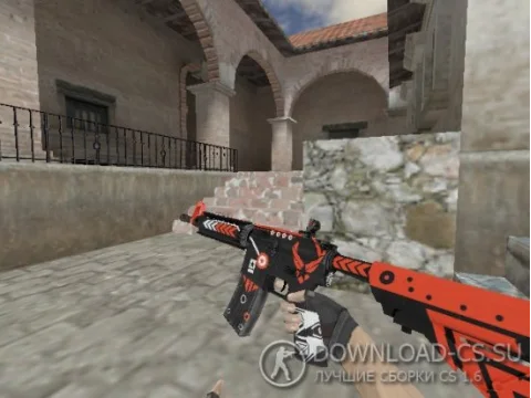 Модель HD M4A4 «Alliance v2» для CS 1.6
