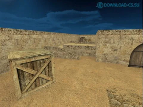 Карта cs_pf_dust для CS 1.6