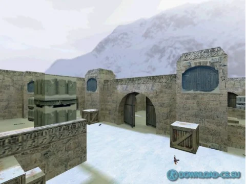 Карта fy_winter_dust для КС 1.6