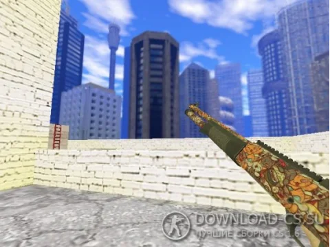 Модель HD XM1014 «PawPaw» для CS 1.6