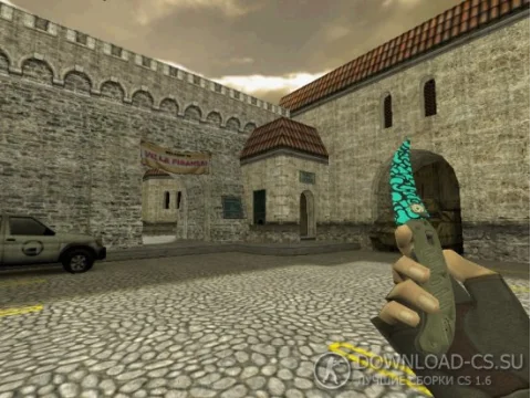 Модель ножа HD «Flip Knife | Bussta» для CS 1.6