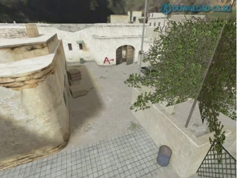 Карта de_dust2 из CS:GO для CS 1.6