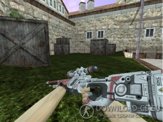Модель HD AWP «Federation» для CS 1.6
