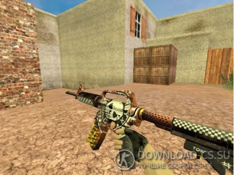 Модель HD M4A1-S «Demolition Derby» для CS 1.6