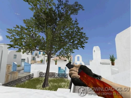 Модель ножа HD «Bowie Knife | Blaze» для CS 1.6
