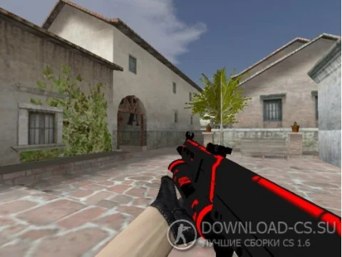 Модель UMP45 «Bizon Азимов» для CS 1.6