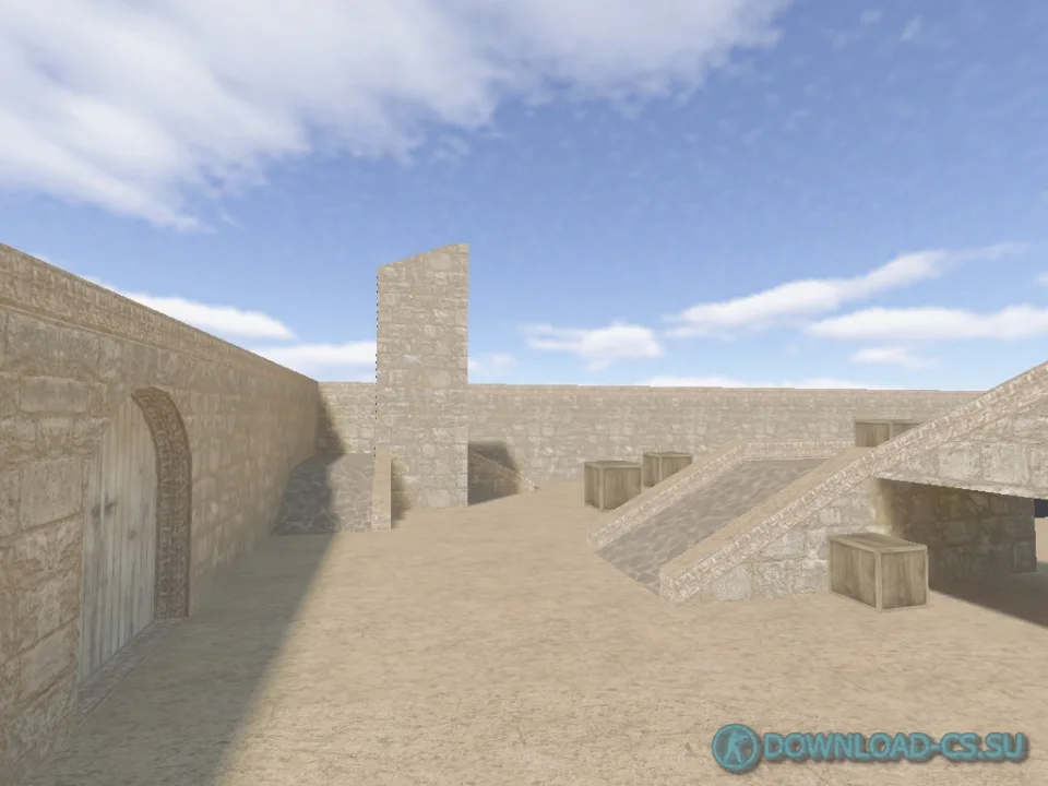 Карта awp_nudhar для КС 1.6