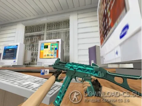Модель HD UMP-45 «Scaffold» для CS 1.6