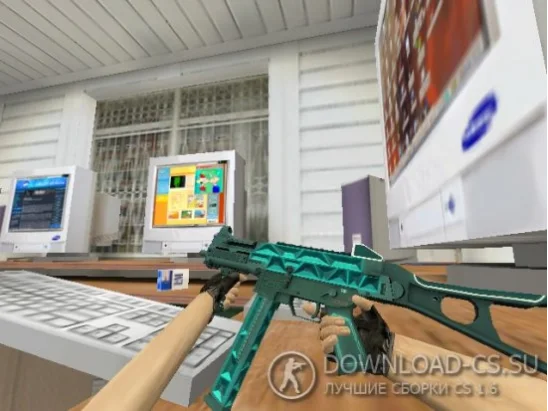 Модель HD UMP-45 «Scaffold» для CS 1.6