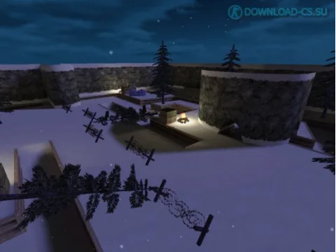 Карта awp_winter_fresh_b1 для CS 1.6