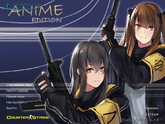 Скачать CS 1.6 Anime Edition